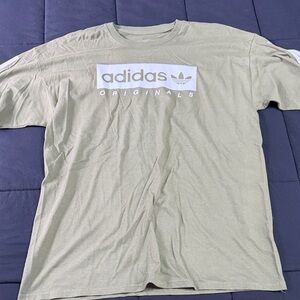 Adidas Men's Olive Short Sleeve Tee
